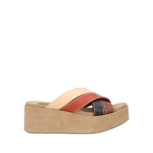 Pedro Garcia NWOB Nirou Platform Sandal in Multi Vachetta Size 39.5